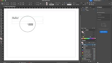 Indesign - Teksten toevoegen en aanpassen font, type, kleur