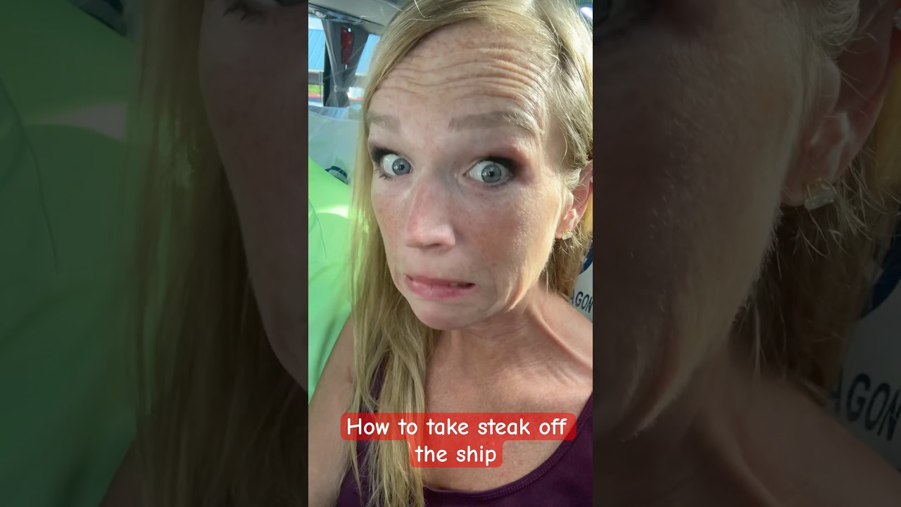 How to take a good steak off the ship for excursions @thecarnivorebar #thecarnivorebar