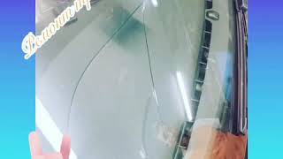 Ремонт трещины лобового стекла авто - отчет PLANET GV