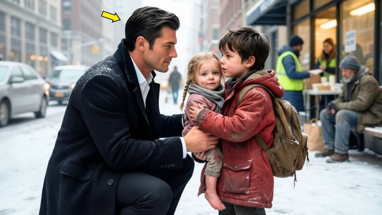 „Proszę pana, moja siostra nie chodzi… możemy zostać z panem?” — błagał chłopiec samotnego prezesa