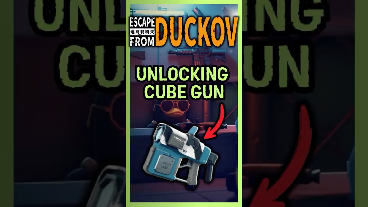 Как открыть КУБИЧЕСКИЙ ПИСТОЛЕТ в Escape From Duckov! 