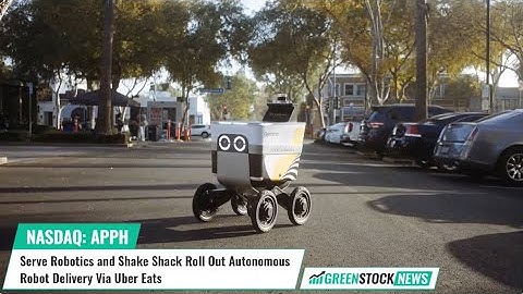 Serve Robotics ($SERV) and Shake Shack ($SHAK) Roll Out Autonomous Delivery Via Uber Eats ($UBER)
