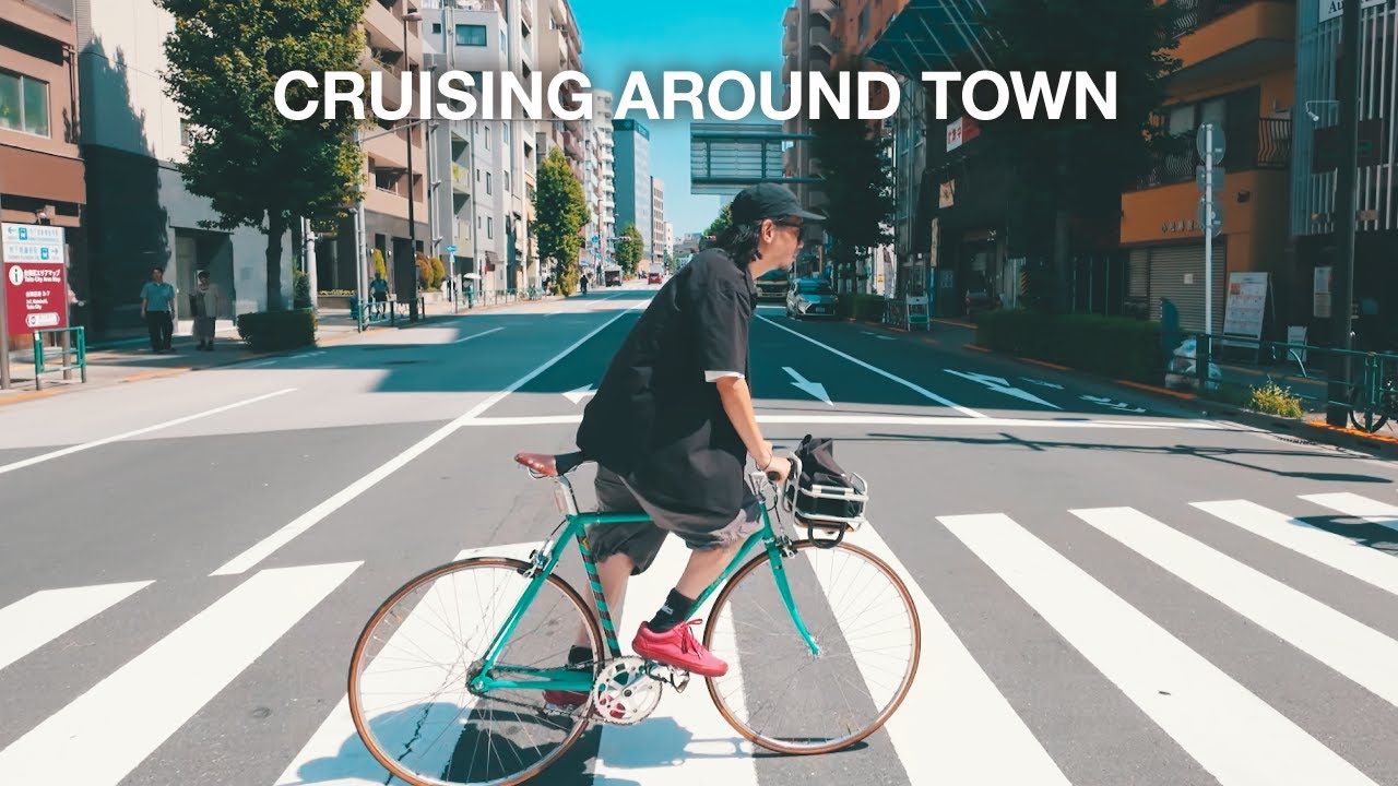 トラブル発生で撮影中断、、デザイナーが休日にピストで清澄白河〜浅草までゆったりサイクリング