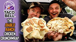 The Diablo Ranch Crispy Chicken Crunchwrap Sliders Are Excellent At Taco Bell 🌮🛎️