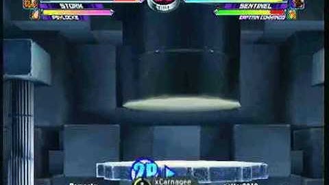 MvC2 Online (360): Brett (MSP) vs Harry (Storm/Sent/Cap) 4 .:5.26.10:.