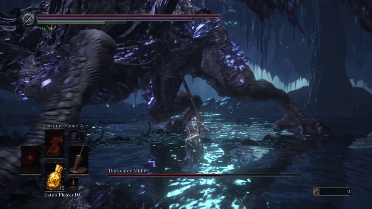 Dark Souls 3 - Darkeater Midir - YouTube