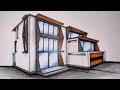 #060  - How to Draw a House in Two Point Perspective