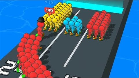 Crowd Battle 3D NEW MAX LEVEL Android iOS Gaming LV112