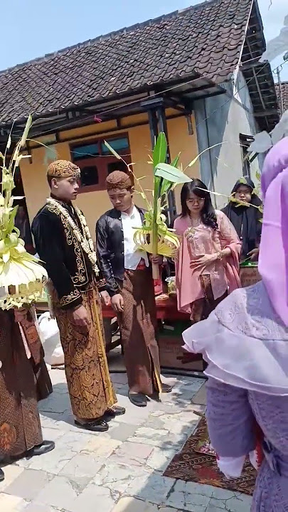 Prosesi temu manten adat jawa || # #short #wedding