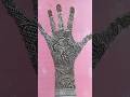 simple and easy front hand mehndi design latest mehndi unique mehndi#mehndi #viralshort #hennadesign