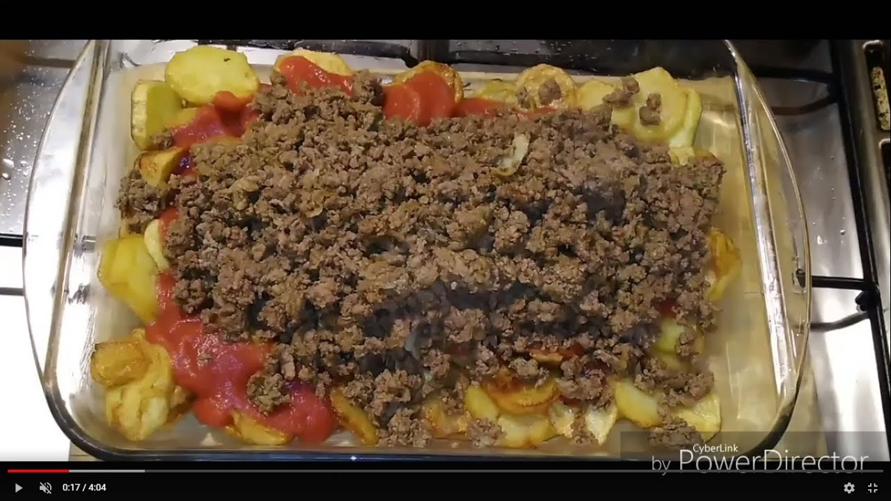 Plat De Pommes Terre Et Viande Hachee Au Four Youtube 