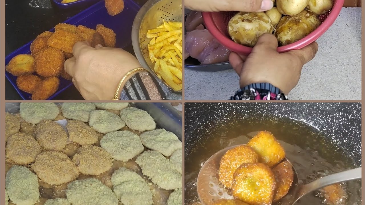 أسهل وأطيب طريقة ناكيت الدجاج😋 بطعم البتيته مكون موجود بكل بيت👌