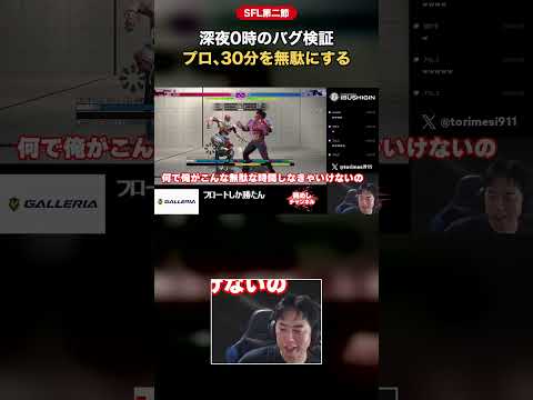 深夜0時のバグ検証 プロ、30分を無駄にする