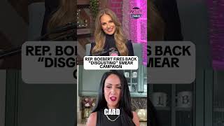 SMEAR CAMPAIGN 2.0 Rep. Boebert FIRES BACK 🔥