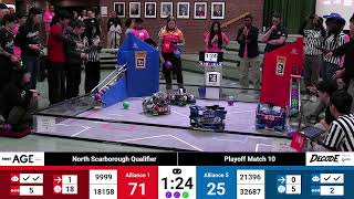 Final Bracket  Round 6 Match 10 - 2025 FTC North Scarborough Qualifier