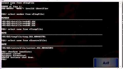 Convert Database ASM File System to Cooked File System in Oracle Part 01