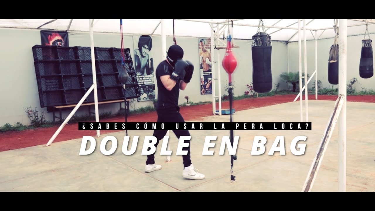 Cómo entrenar en la pera loca? (double end bag) 