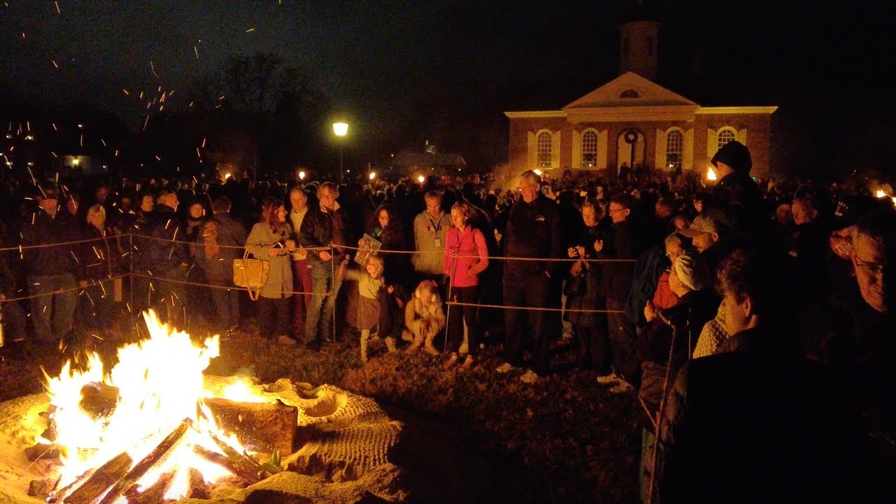 Colonial Williamsburg Yule Log 2021 | Grand Illumination Weekend | Virginia, USA [4K]