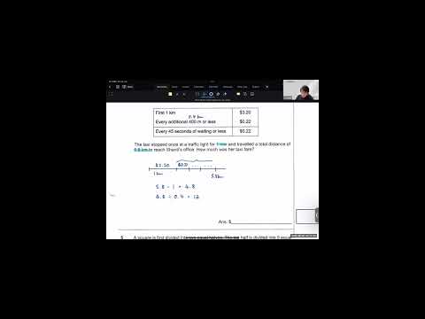 Video: a Genius Plus Academy teacher solving PSLE 2020 Paper 2 Question 4