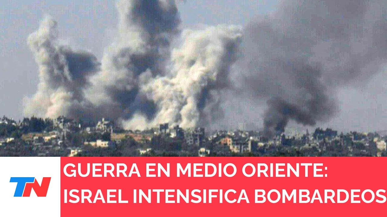Israel intensifica aún más su ofensiva en Gaza - YouTube