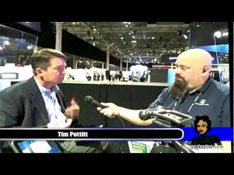 Tim Pettitt Shows the HP TouchPad - HP Discover