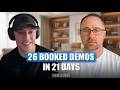 Cold Email Case Study: 26 Booked Demos in 21 Days