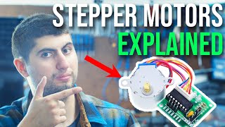 STEPPER MOTORS EXPLAINED: how to control them with arduino uno
