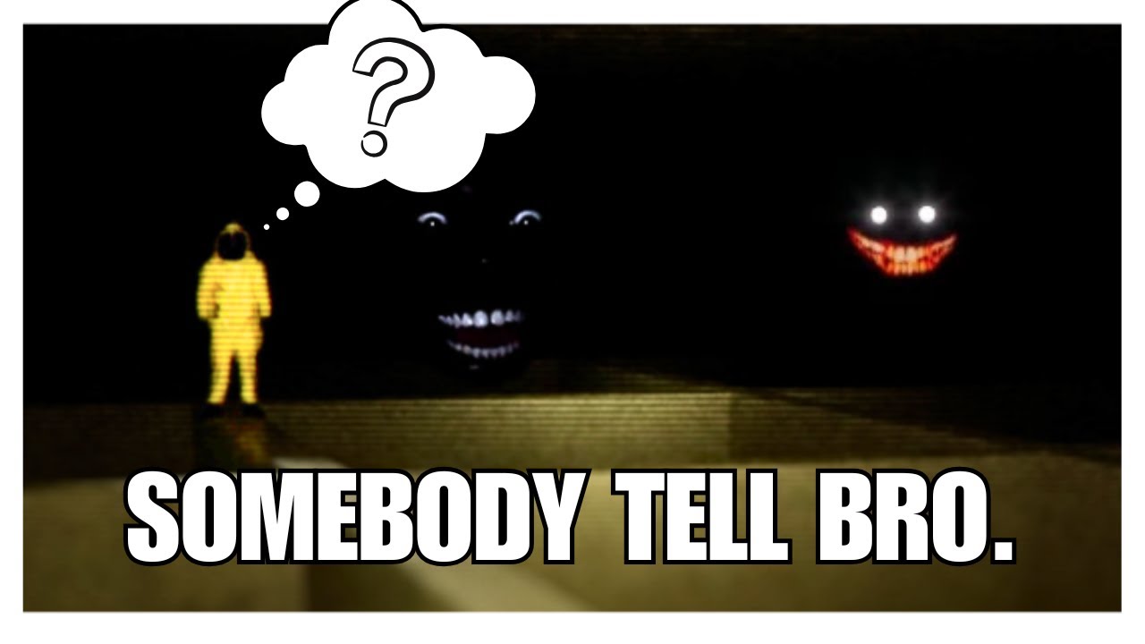Who gon' tell him - BACKROOMS : ESCAPE TOGETHER