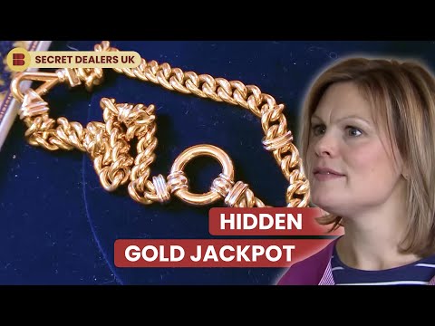 18 Karat Gold Necklace Found In Hidden Jewelry Box Secret Dealers UK 