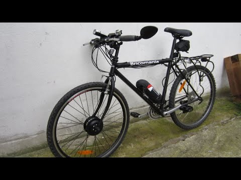 Motor eléctrico para bicicleta - Bricomania - YouTube