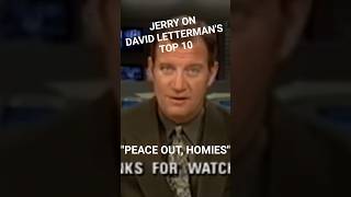 Jerry's Top 10 minutes of fame: The 'Late Show with David Letterman' story