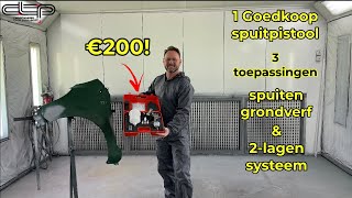 I'll teach you how to spray primer, base & clearcoat with one gun!!