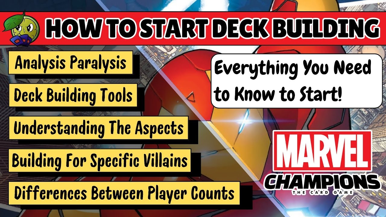 Understanding How to Deck Build in Marvel Champions