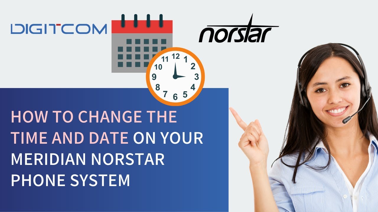 How to Change the Time and Date on your Meridian Norstar