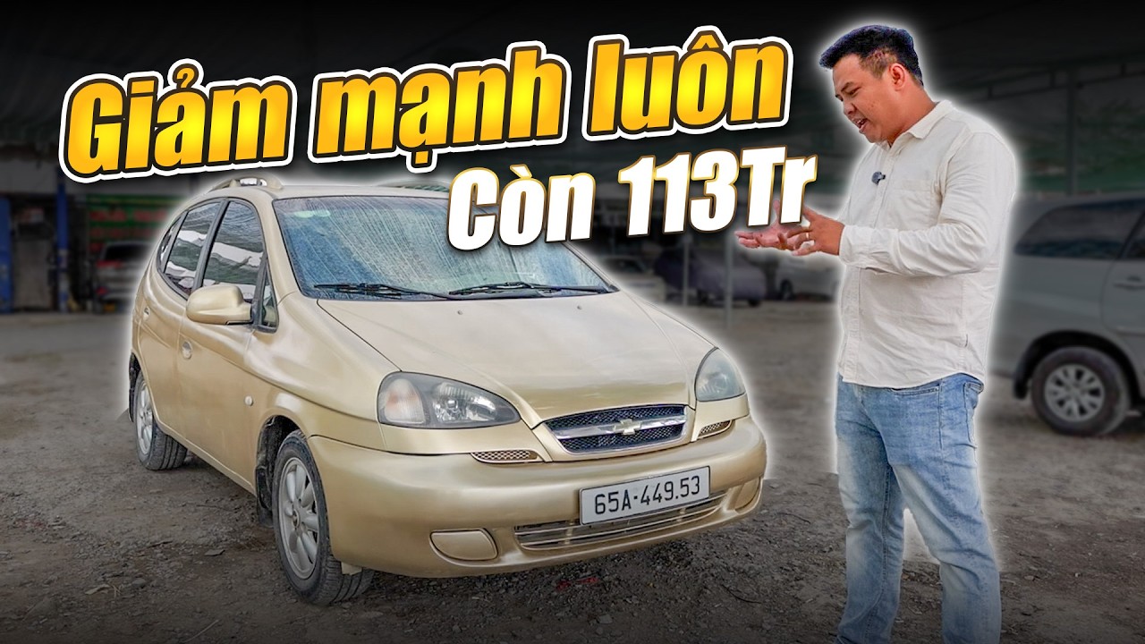 Giảm giá mạnh luôn - Chevrolet Vivant 2008 | Auto Car Pháp Anh