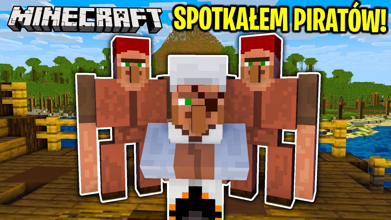 PRAWDZIWI PIRACI W MINECRAFT! - Minecraft Piracka Przygoda! #1 minecraft 1.14 mods