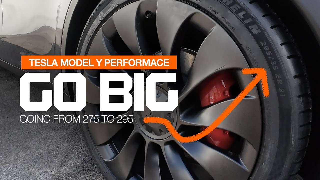 Установка более крупных шин 295/35/21 на мою модель Y Performance