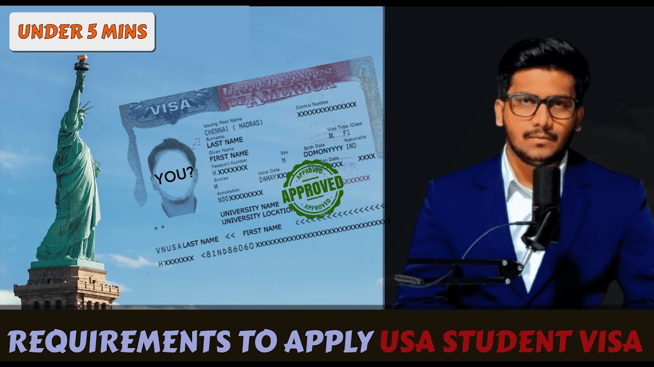 US Student Visa Requirements 2024: Don't Miss These Key Steps! - YouTube