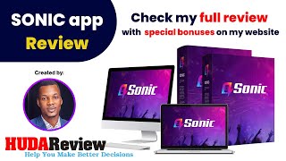 SONIC app review | Demo | Bundle | Huge Bonus | Discount Coupon screenshot 1