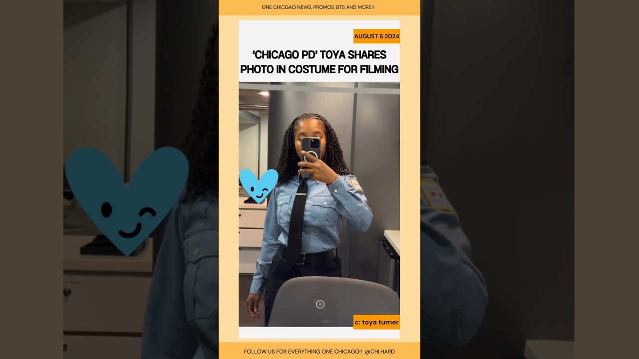 Chicago PD Toya Turner shares photo in costume for Season 12 