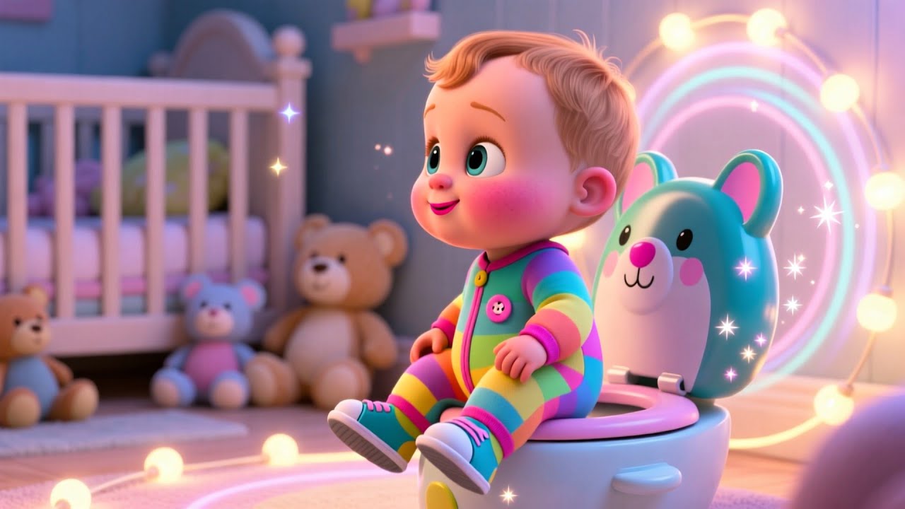 Potty Time Clean Path 🚽✨ | Kids Potty Training Fun | Toddler Learning Video