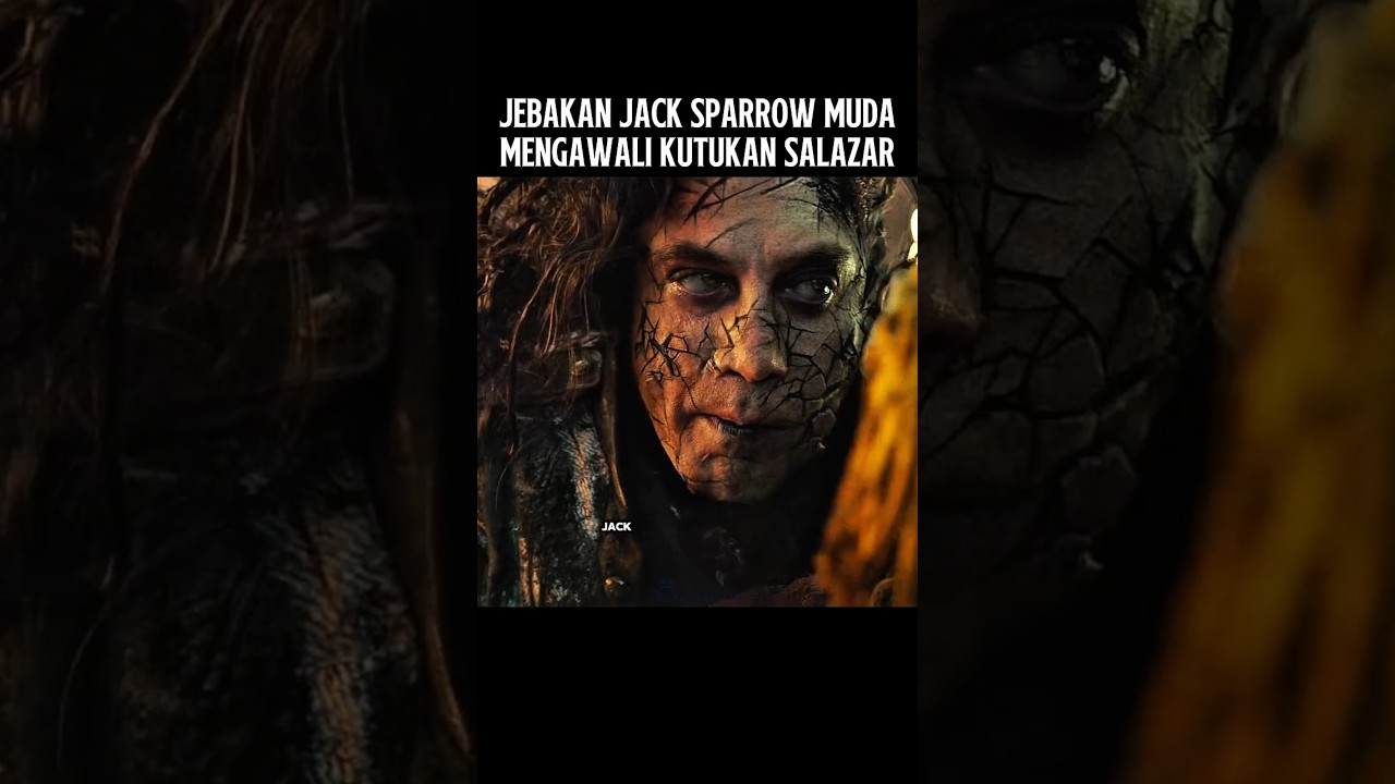 Kecerdikan Jack Sparrow Mengalahkan Captain Salazar ! #shorts