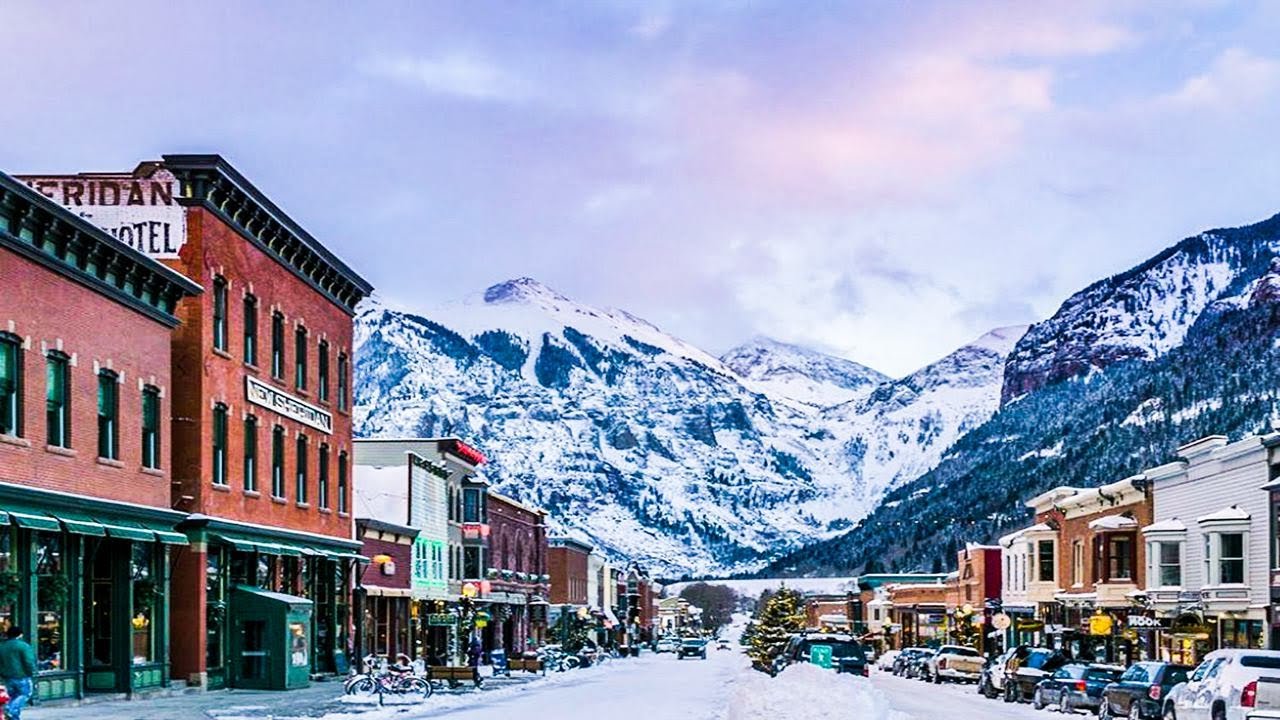 ❄ 🅻🅸🆅🅴❄Telluride Colorado🚠Ski Resort🎿Webcam📷from Free Gondola🚡to Mountain Village⛷