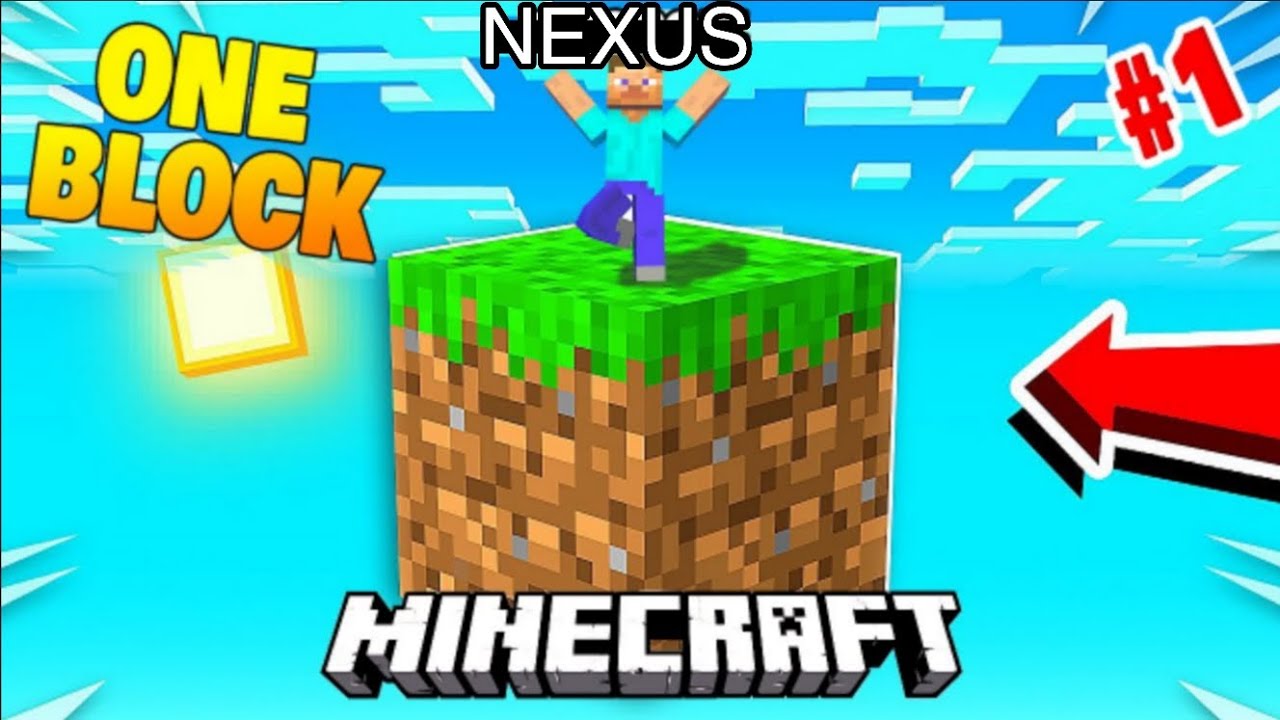 STARTING A NEW MINECRAFT ONE BLOCK SURVIVAL - YouTube
