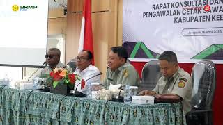 Tenaga Ahli Menteri Tinjau Program Strategis Bersama Direktur Wilayah Papua