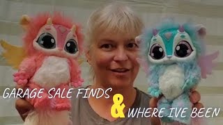 GARAGE SALE FINDS & WHERE IVE BEEN #garagesalefinds #garagesalehaul GarageBand #whereivebeen