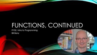 JavaScript - Week08a - Functions - Parameters