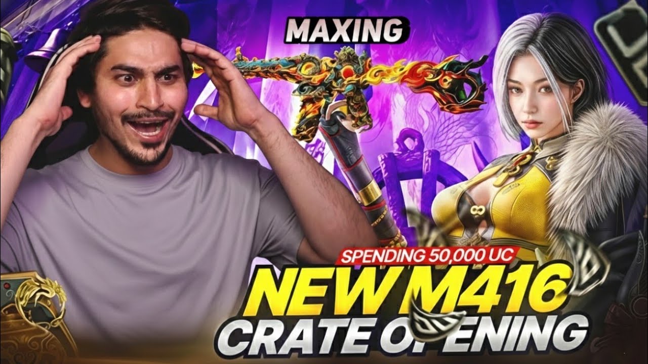 Joker Reaction On New M4 *70,000 UC Crate Opening*😳