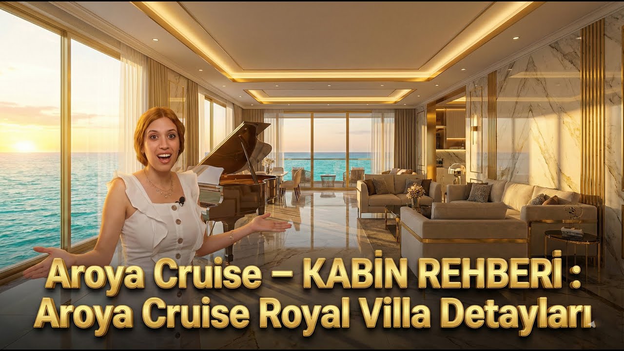 Aroya Cruise – KABİN REHBERİ : Aroya Cruise Royal Villa Detayları
