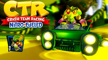 8 Races with the fastest character in the galaxy "Nitros Oxide" | CTR Online #72